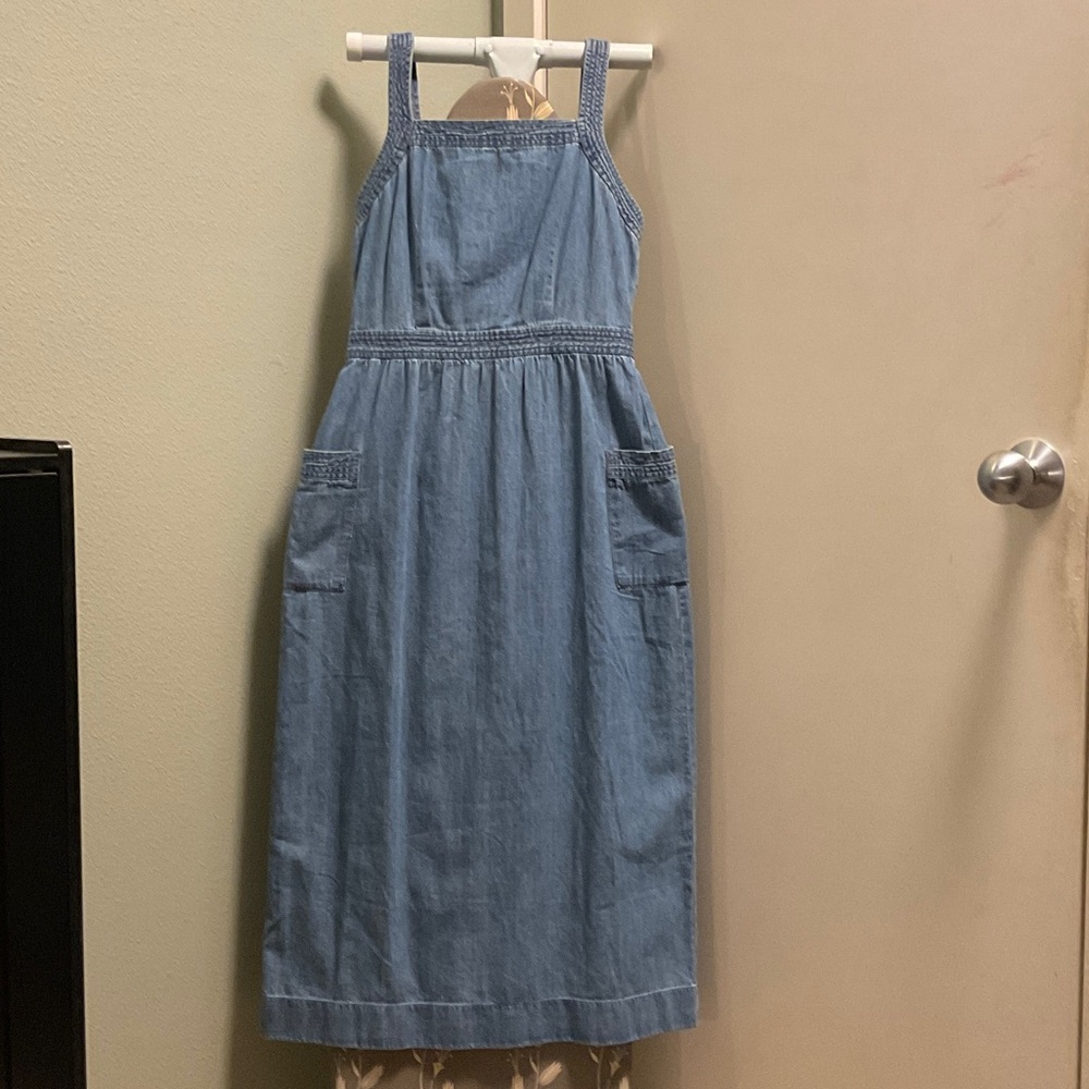 Cool Blue Denim Dress